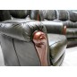 Komplet mebli skórzanych Consul Sofa 3R + 2 fotele