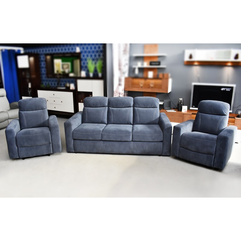 Komplet wypoczynkowy Porto Sofa + dwa fotele 1R i 1RO WIL Komplet wypoczynkowy Porto Sofa + dwa fotele 1R i 1RO WIL