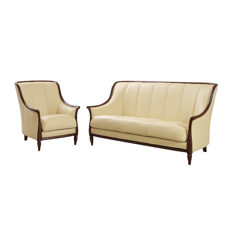 Komplet mebli skórzanych Otago Sofa 3 + 2 fotele