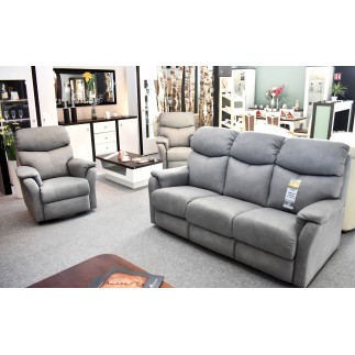 Komplet mebli wypoczynkowych Jaguar - Sofa i 2 fotele - Funkcja Relax
