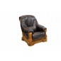 Komplet klasycznych mebli skórzanych Patrycja Sofa i 2 fotele Komplet klasycznych mebli skórzanych Patrycja Sofa i 2 fotele