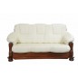 Komplet klasycznych mebli skórzanych Kasia Sofa i 2 fotele Komplet klasycznych mebli skórzanych Kasia Sofa i 2 fotele